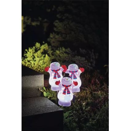 LED RGB karácsonyi kültéri dekoráció LED/5W/5/230V IP44