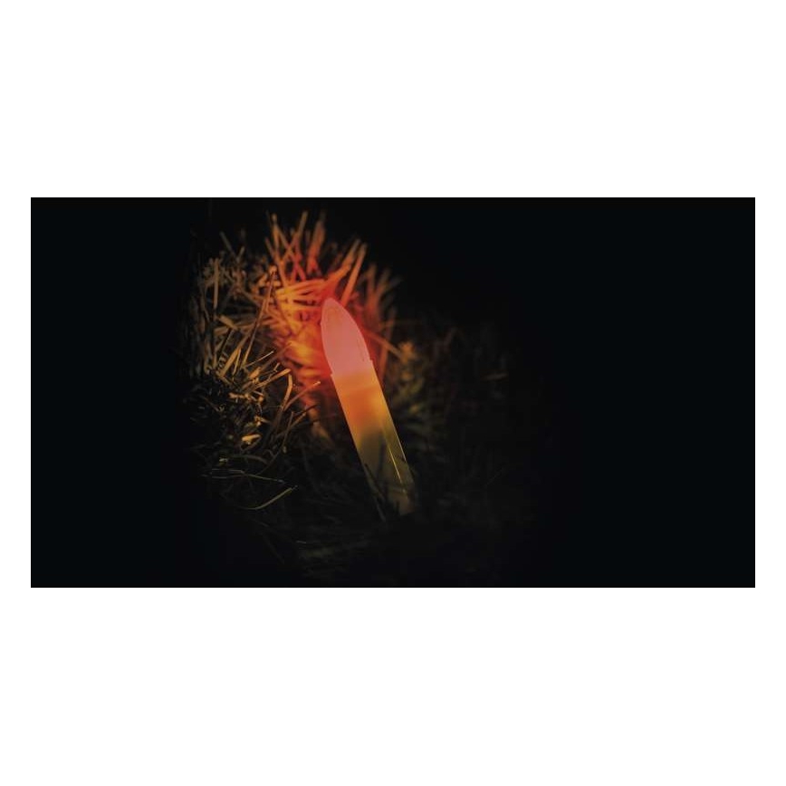 LED RGB Kültéri karácsonyi fényfüzér 20xLED/1,2W/230V IP44