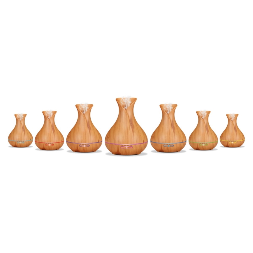 LED RGB légnedvesítő és ionizátor 400 ml