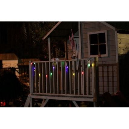 LED RGB Napelemes lámpa 20xLED/1,2V 300 mAh IP44