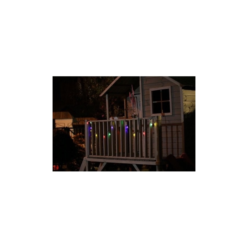 LED RGB Napelemes lámpa 20xLED/1,2V 300 mAh IP44