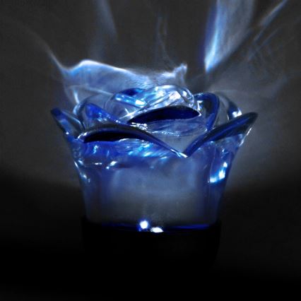 LED RGB Napelemes lámpa ROSE LED/1,2V 100 mAh IP44