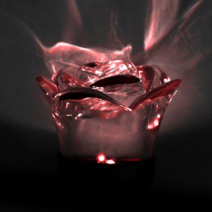 LED RGB Napelemes lámpa ROSE LED/1,2V 100 mAh IP44