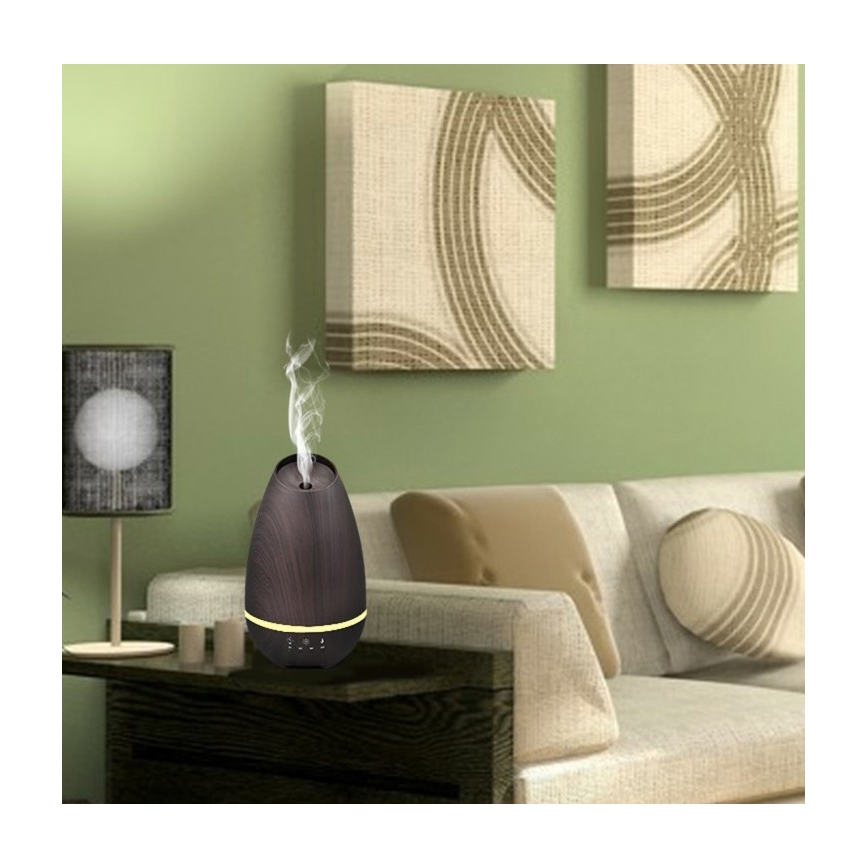 LED RGB Párásító és ionizáló 500 ml