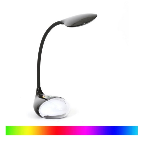 LED RGB Szabályozható asztali lámpa LED/6W/230V
