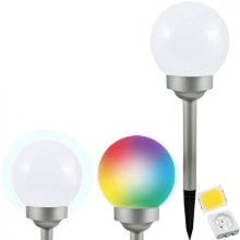 LED RGB Szolár lámpa BALL LED/0,2W/AA 1,2V/600mAh IP44
