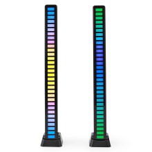 LED RGB Újratölthető asztali lámpa LED/250 mAh