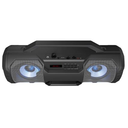 LED RGB újratölthető hangszóró 12W/2000 mAh