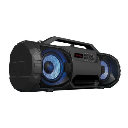 LED RGB újratölthető hangszóró 12W/2000 mAh