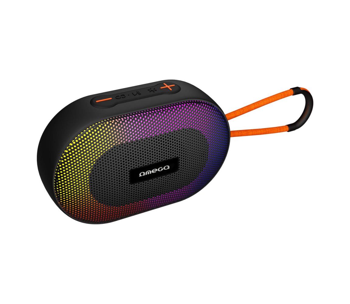LED RGB újratölthető hangszóró 5W/1200mAh OGQ101