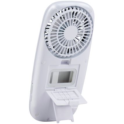 LED RGB újratölthető zsebventilátor ködpermet funkcióval 3,7V 1200 mAh