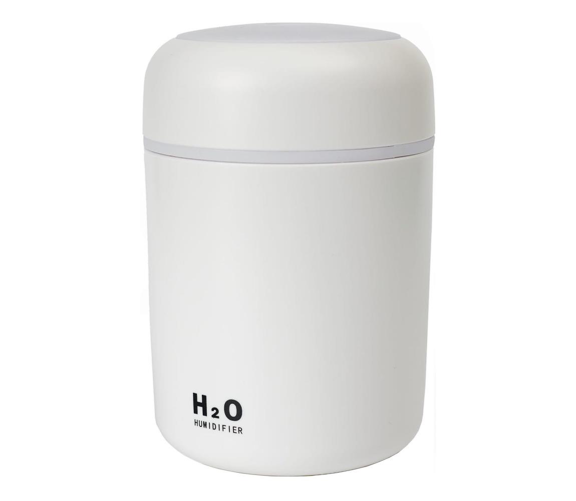 LED RGB Ultrahangos aromadiffúzor és légpárásító LED/2W 300ml fehér PADYM107W