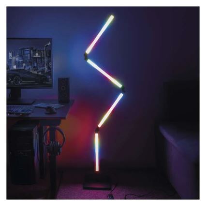 LED RGBIC Dimmelhető állólámpa GoSmart LED/20W/230V 2700K Wi-Fi Tuya