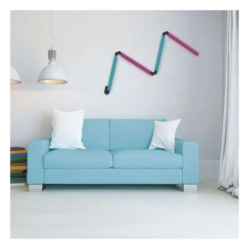 LED RGBIC Dimmelhető állólámpa GoSmart LED/20W/230V 2700K Wi-Fi Tuya