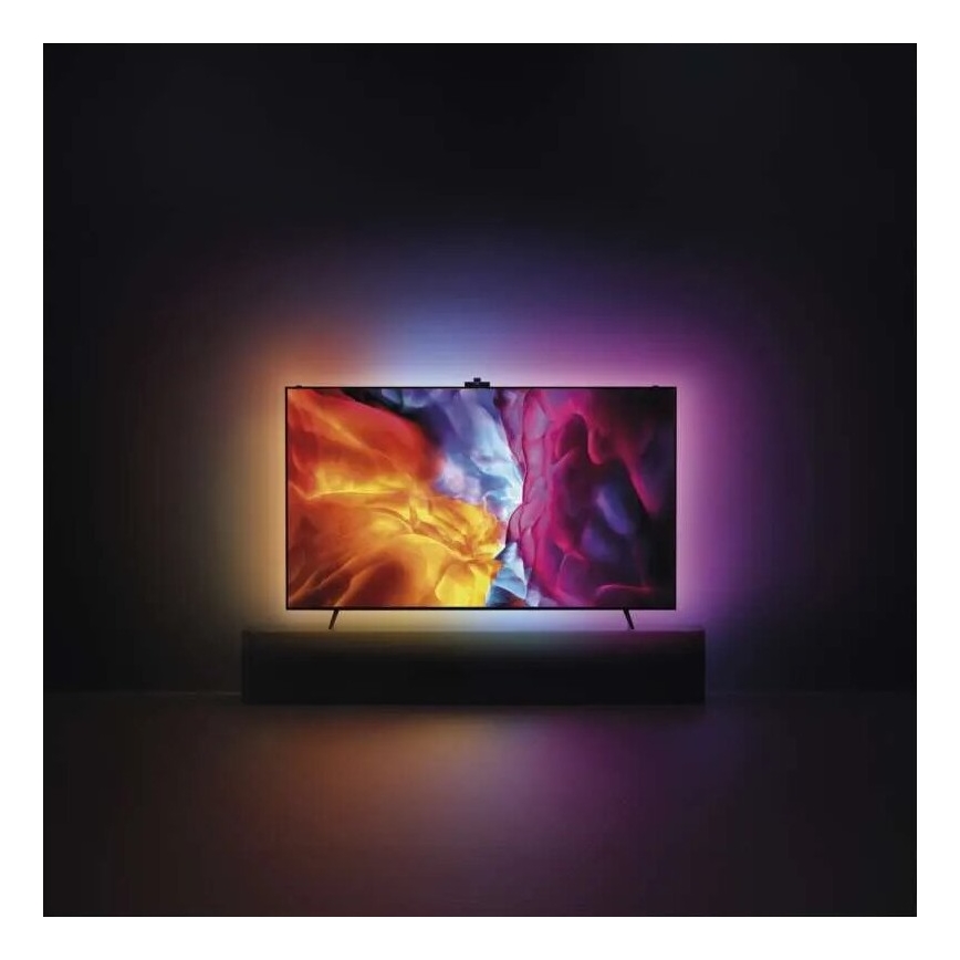 LED RGBIC Dimmelhető szalag TV-hez GoSmart LED/24W/230V 55“