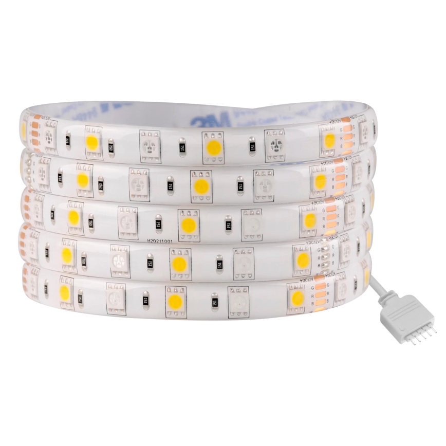 LED RGBW állítható fényerejű kültéri szalag 5m LED/24W/12V IP65