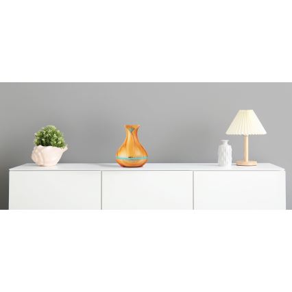 LED RGBW aroma diffúzor és párásító LED/230V 500 ml Wi-Fi + távirányító