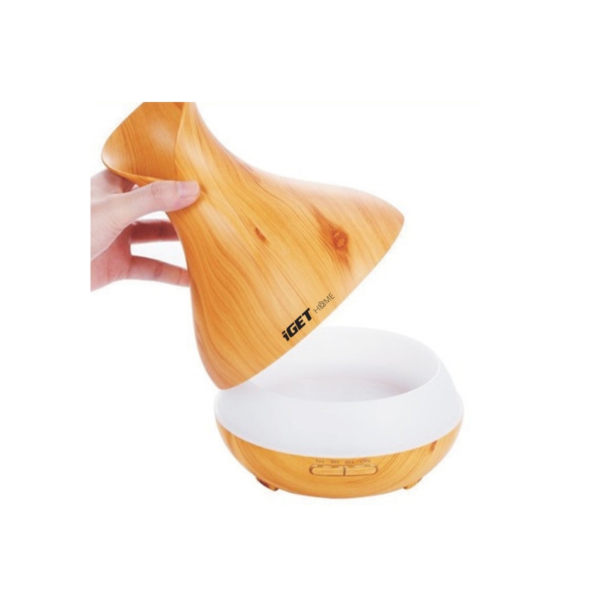 LED RGBW aroma diffúzor és párásító LED/230V 500 ml Wi-Fi + távirányító