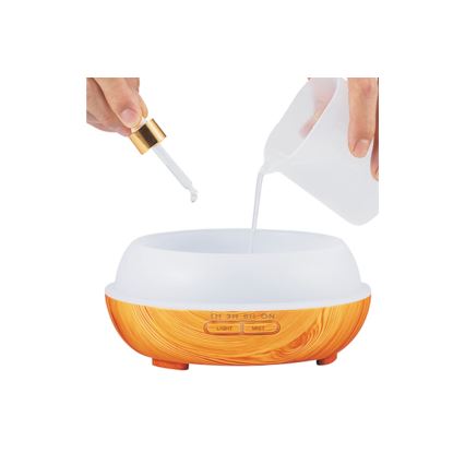 LED RGBW aroma diffúzor és párásító LED/230V 500 ml Wi-Fi + távirányító