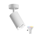 LED RGBW Dimmable fürdőszobai spotlámpa TURYN 1xGU10/6,5W/230V 2700-6500K Wi-Fi IP44 fehér