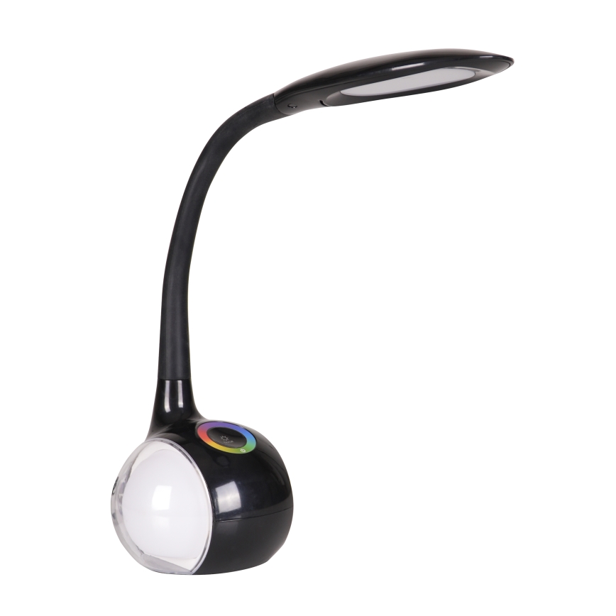 LED RGBW Dimmelhető érintős asztali lámpa COSMOS LED/6,5W/230V fekete