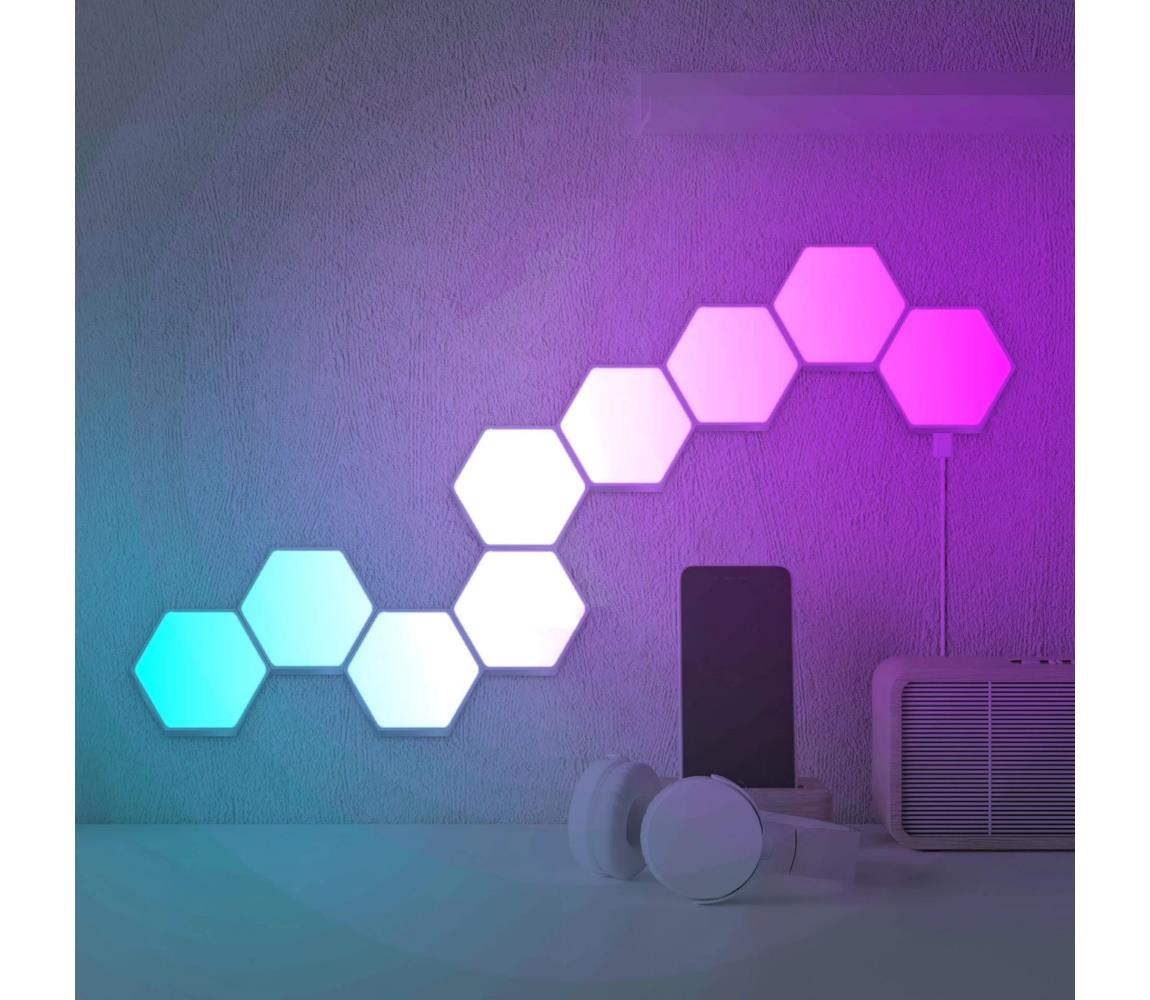 LED RGBW Dimmelhető fali dekor lámpa MAYA LED/1W/230V + távirányítás 331458