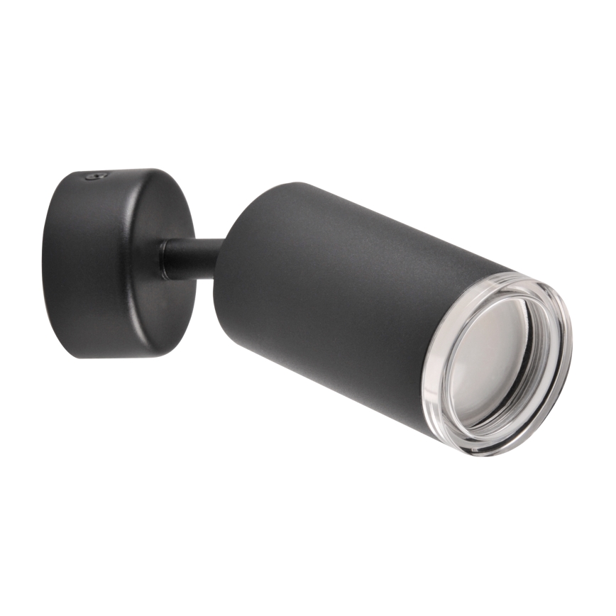 LED RGBW fényerőszabályozható fürdőszobai spotlámpa TURYN 1xGU10/4,8W/230V 3000K IP44 fekete + távirányító