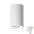 LED RGBW dimmelhető fürdőszobai spotlámpa TURYN 1xGU10/6,5W/230V 2700-6500K Wi-Fi IP44 fehér