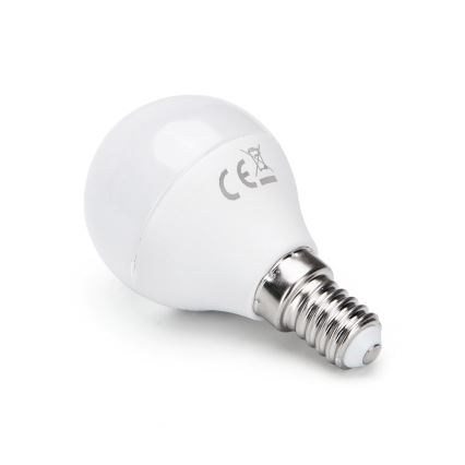 LED RGBW Dimmelhető izzó G45 E14/5W/230V 3000-6500K Wi-Fi - Aigostar