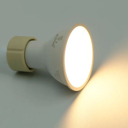 LED RGBW Dimmelhető izzó GU10/4,5W/230V 2700-6500K Wi-Fi Tuya