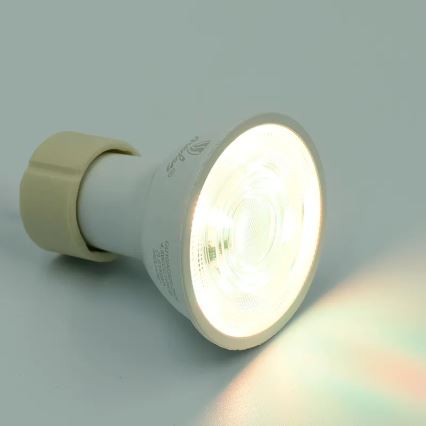 LED RGBW Dimmelhető izzó GU10/4,5W/230V 2700-6500K Wi-Fi Tuya