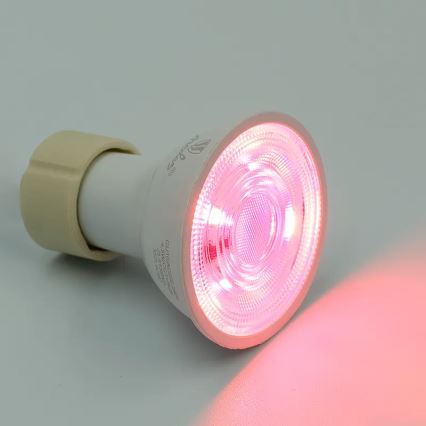 LED RGBW Dimmelhető izzó GU10/4,5W/230V 2700-6500K Wi-Fi Tuya