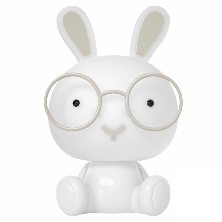 LED RGBW állítható fényerejű gyerek éjjeli lámpa LED/2,5W/230V fehér nyuszi