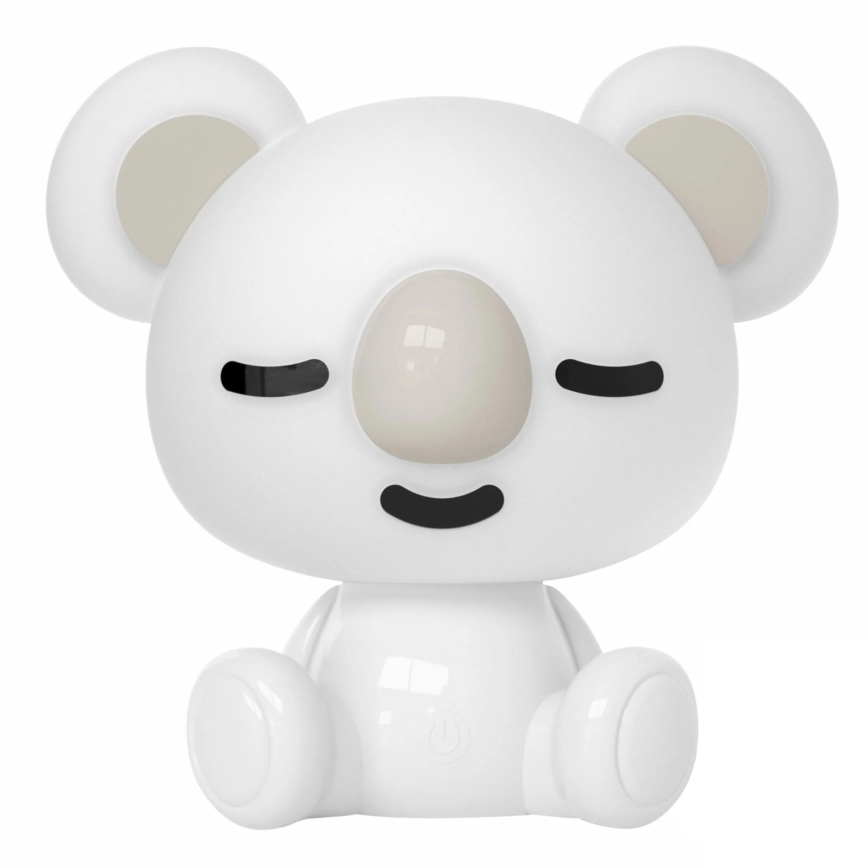LED RGBW Dimmelhető gyerek éjszakai kislámpa 2,5W/230V koala fehér