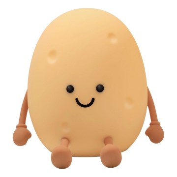 LED RGBW Dimmelhető gyermek érintős lámpa POTATO LED/2W/5V USB 1200 mAh burgonya