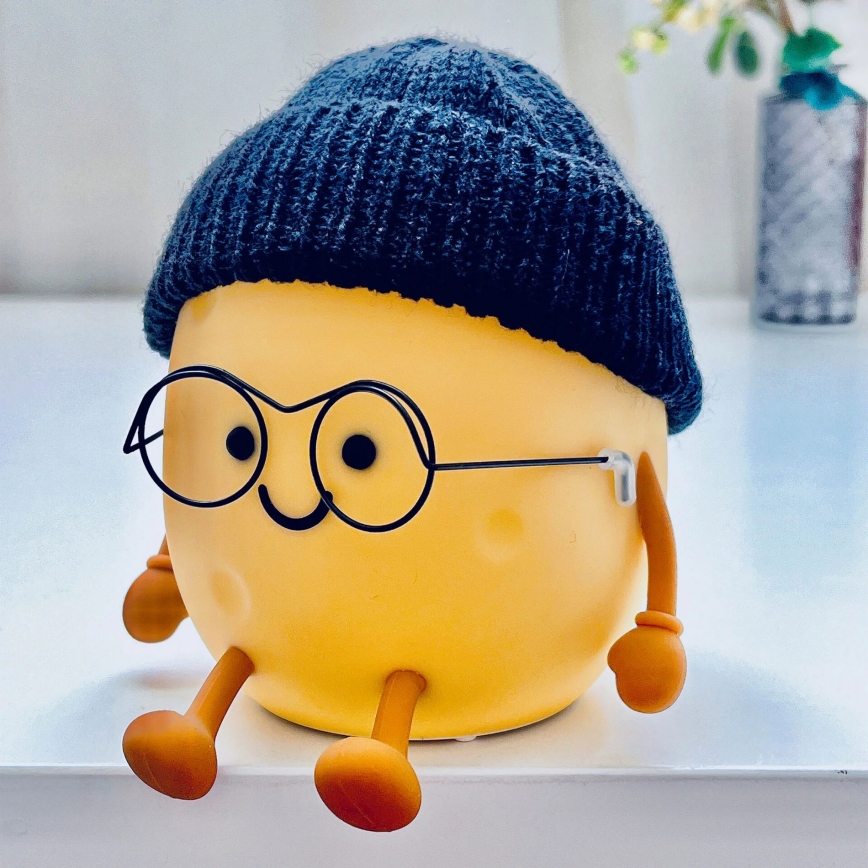 LED RGBW Dimmelhető gyermek érintős lámpa POTATO LED/2W/5V USB 1200 mAh burgonya