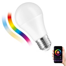 LED RGBW Dimmelhető izzó A60 E27/13W/230V 2700-6500K Wi-Fi Tuya