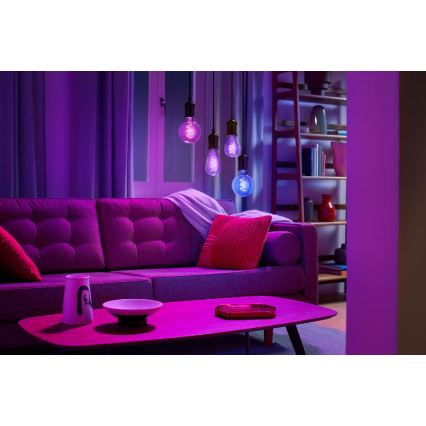 LED RGBW Dimmelhető izzó A60 E27/6,3W/230V 2200-6500K Wi-Fi - WiZ