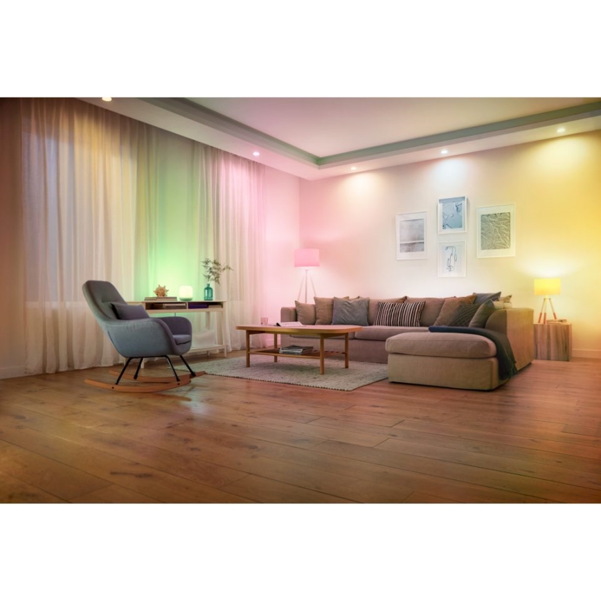 LED RGBW Dimmelhető izzó A60 E27/8W/230V 2200-6500K CRI 90 Wi-Fi -WiZ