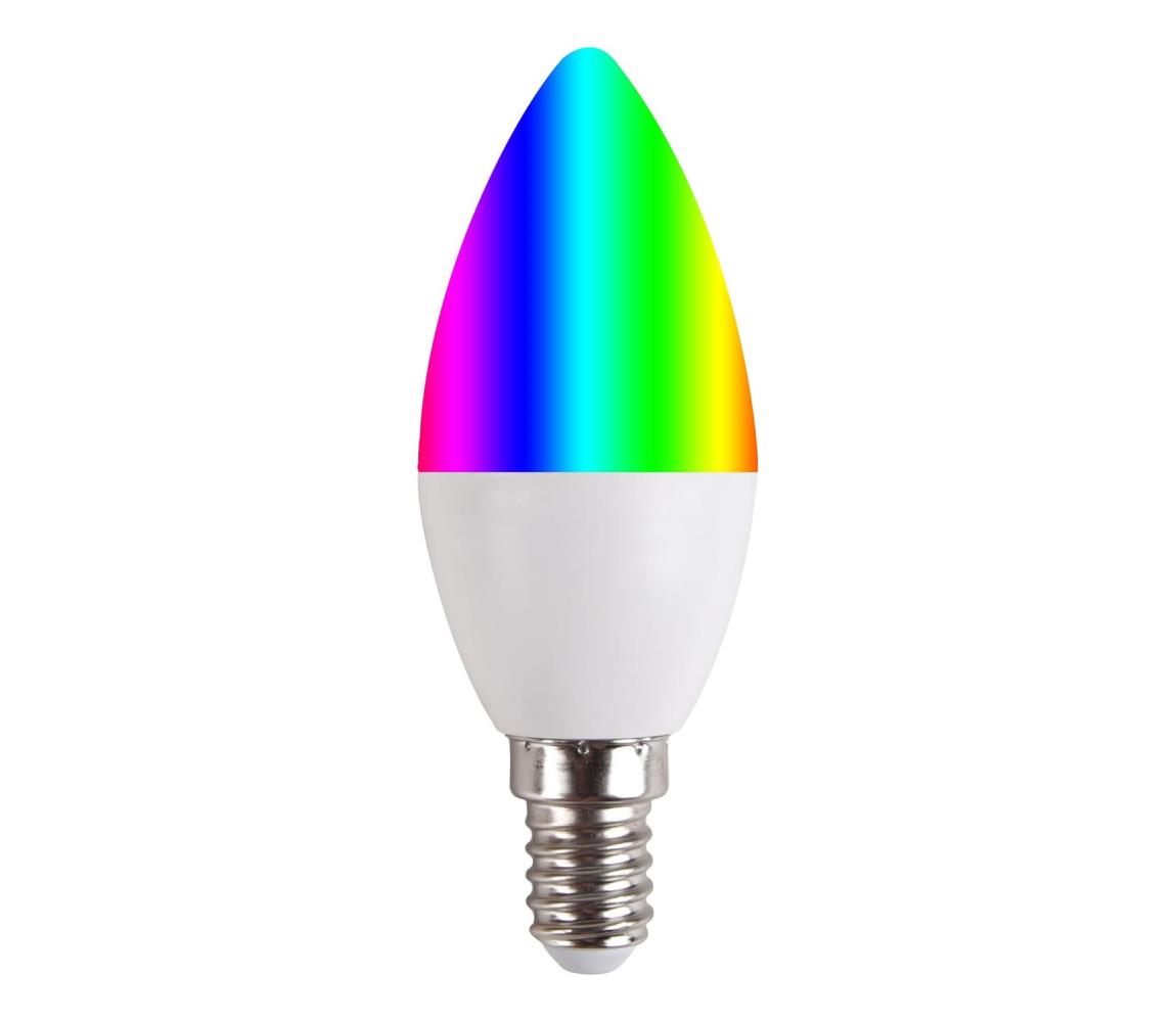 LED RGBW Dimmelhető izzó BS3 E14/5,5W/230V 3000