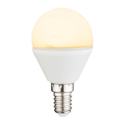 LED RGBW Dimmelhető izzó E14/4,9W/230V 2700K + távirányítás - Globo