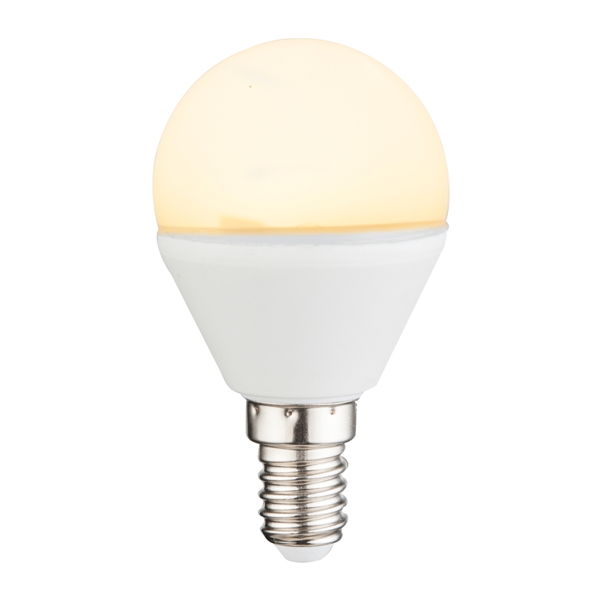 LED RGBW Dimmelhető izzó E14/4,9W/230V 2700K + távirányítás - Globo