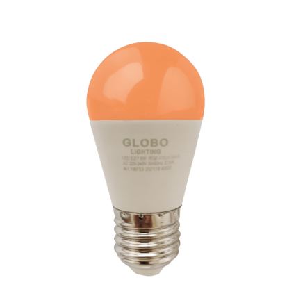 LED RGBW Dimmelhető izzó E27/6W/230V 3000K + távirányítás - Globo