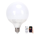 LED RGBW Dimmelhető izzó MESH G120 E27/4,9W/230V 2700-6500K + távirányítás - Aigostar