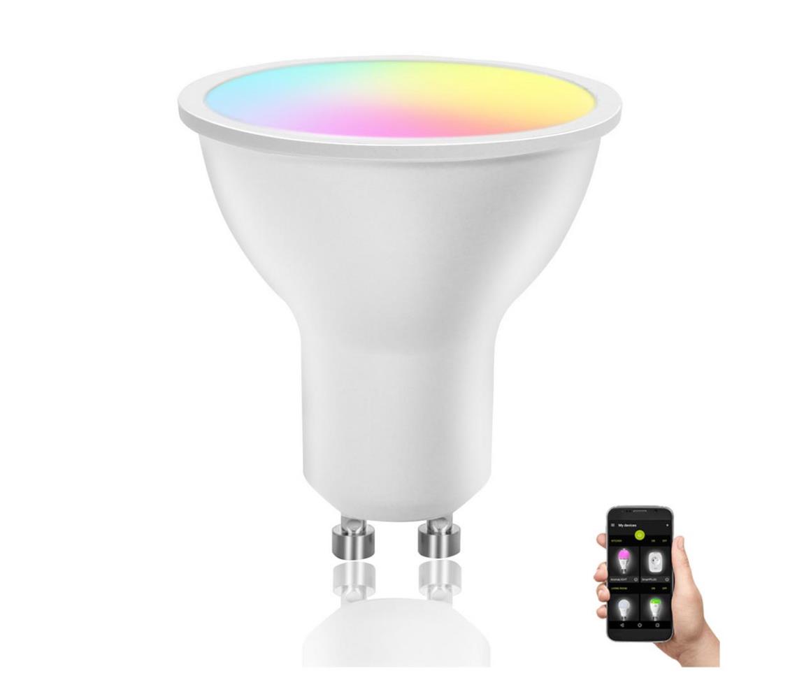 B.V. LED RGBW Dimmelhető izzó MESH Intelligens GU10/6,5W/230V 2700