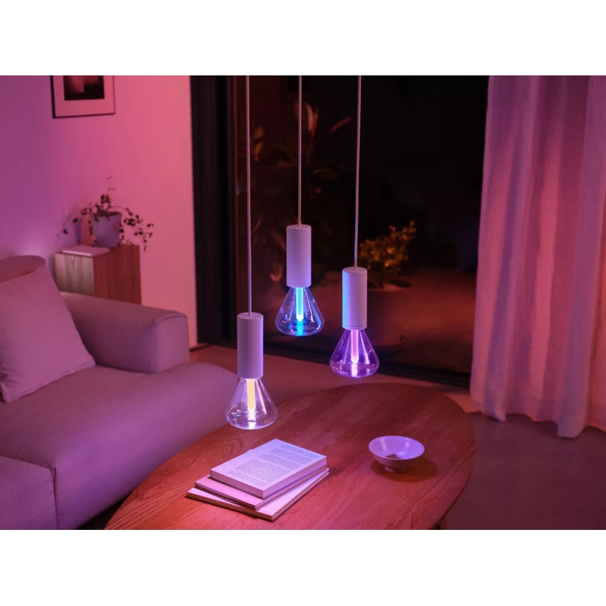 LED RGBW Dimmelhető izzó Philips Hue White And Color Ambiance E27/6,8W/230V 2000-6500K
