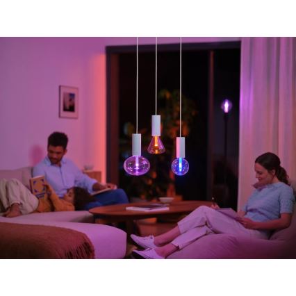 LED RGBW Dimmelhető izzó Philips Hue White And Color Ambiance E27/6,8W/230V 2000-6500K