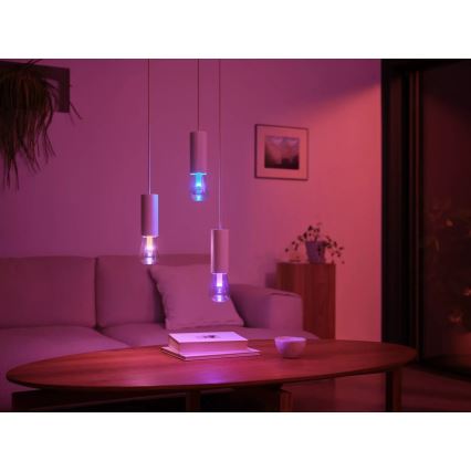 LED RGBW Dimmelhető izzó Philips Hue White And Color Ambiance E27/6,8W/230V 2000-6500K