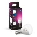 LED RGBW Dimmelhető izzó Philips Hue White And Color Ambiance P45 E14/5,1W/230V 2000-6500K