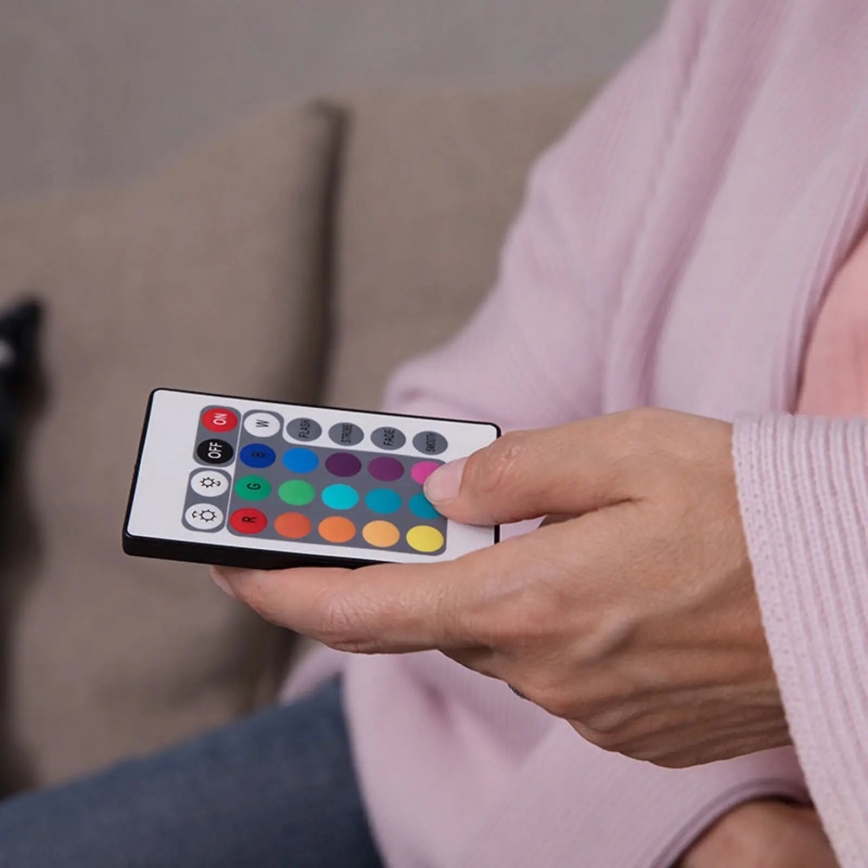 LED RGBW Dimmelhető izzó RETROFIT E14/4,5W/230V 2700K + távirányító - Osram